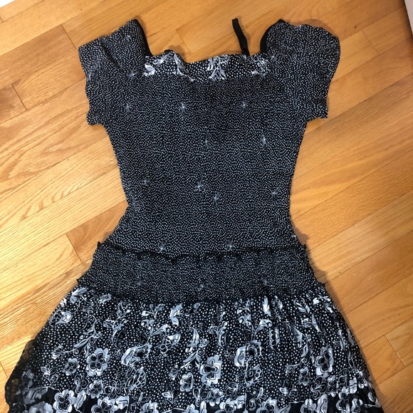 Midi drees black and white - Picture 5 of 9